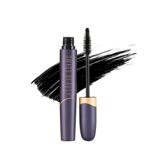 Swiss Beauty Bold Eyes Super Lash Waterproof Mascara - Black (7.5ml)