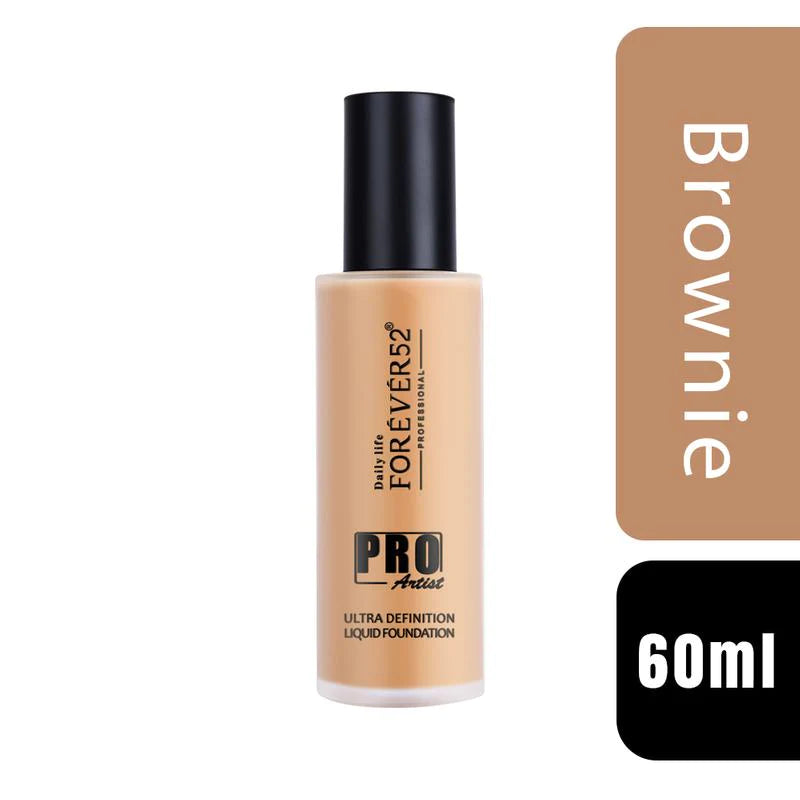 Forever52 Pro Artist Ultra Definition Liquid Foundation - Brownie (60ml)