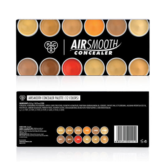 PAC Airsmooth Concealer Palette - X12 Shade (3.5g)